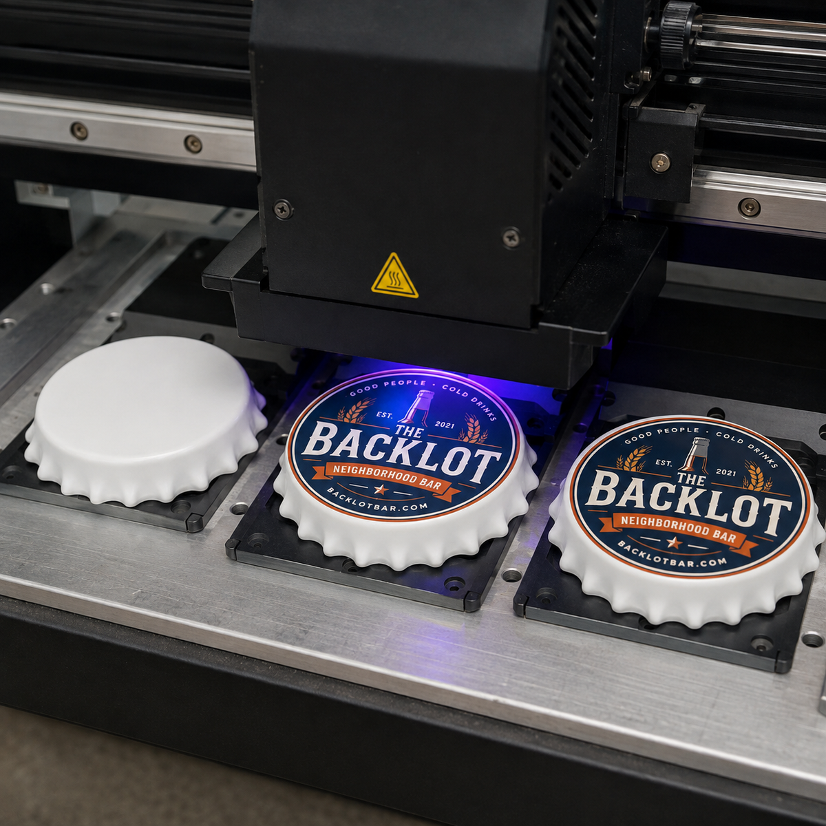 Custom Bar Logo Bottle Opener Magnets