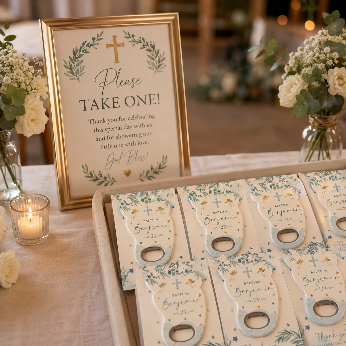 Meaningful keepsakes for a moment held close.