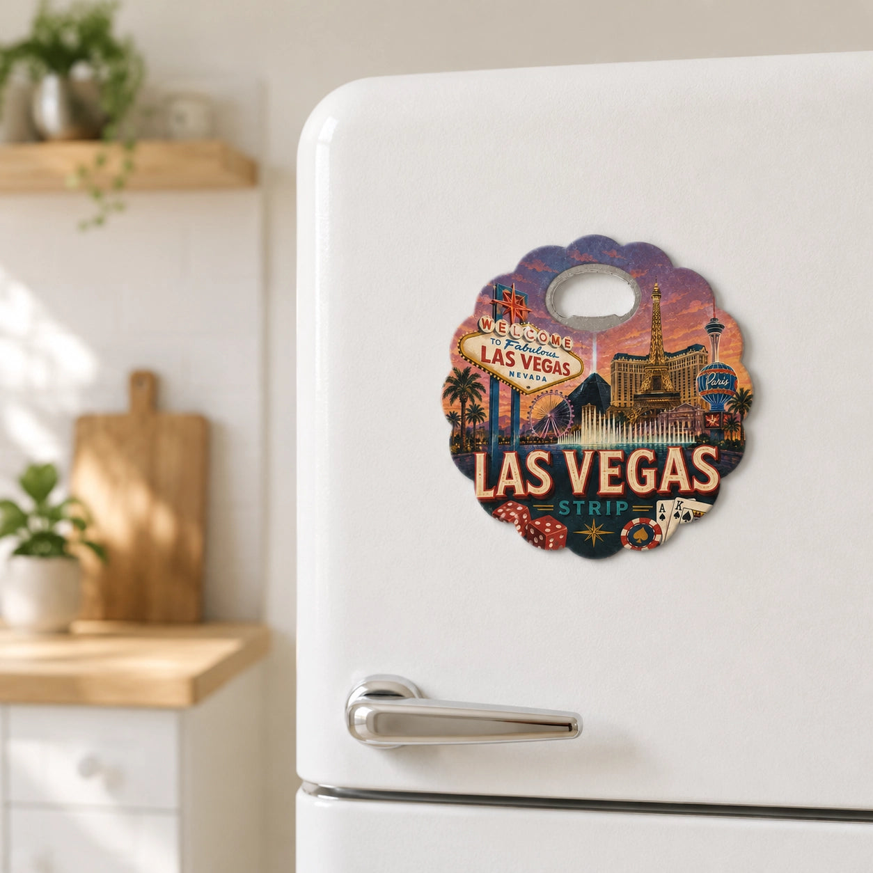 Nashville Bottle Opener Magnet