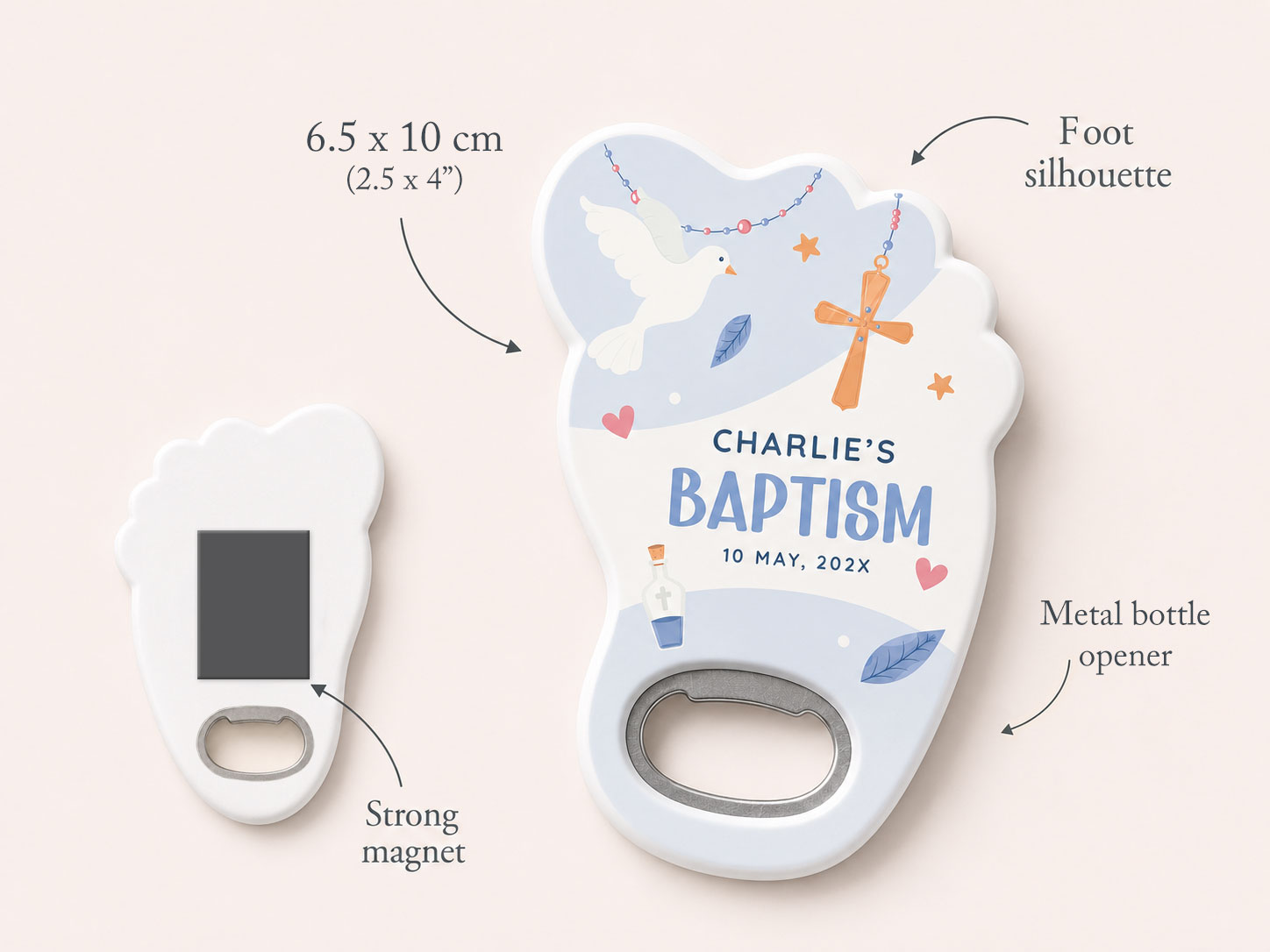 Personalized magnet opener