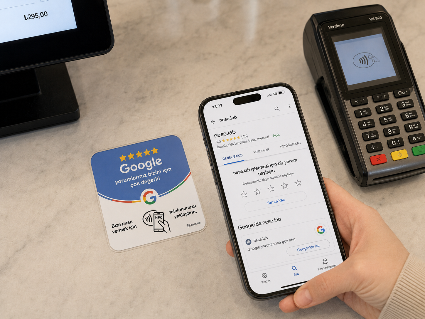 Make the review step easier to reach.