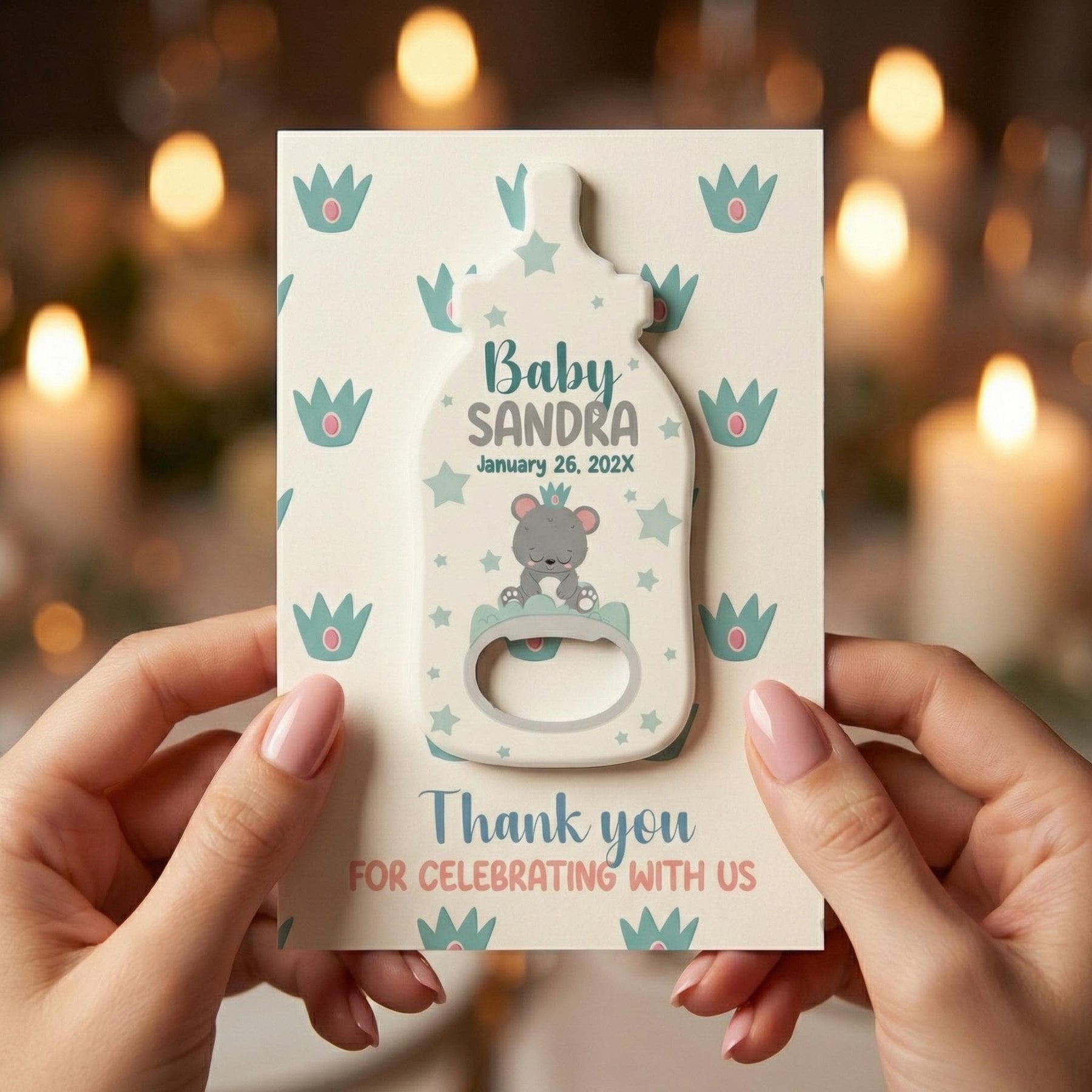Little Prince Baby Shower Bottle Opener Favors