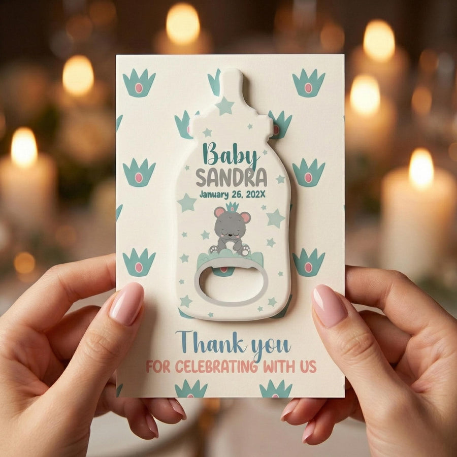 Little Prince Baby Shower Bottle Opener Favors