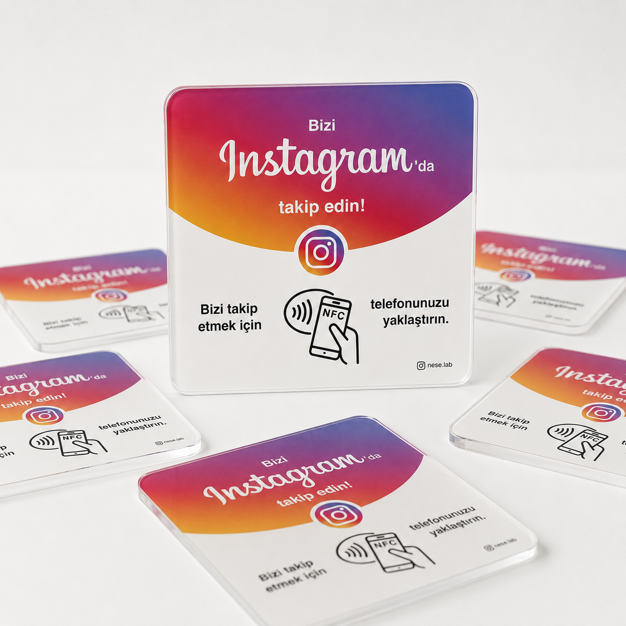 NFC Review & Social Media Cards
