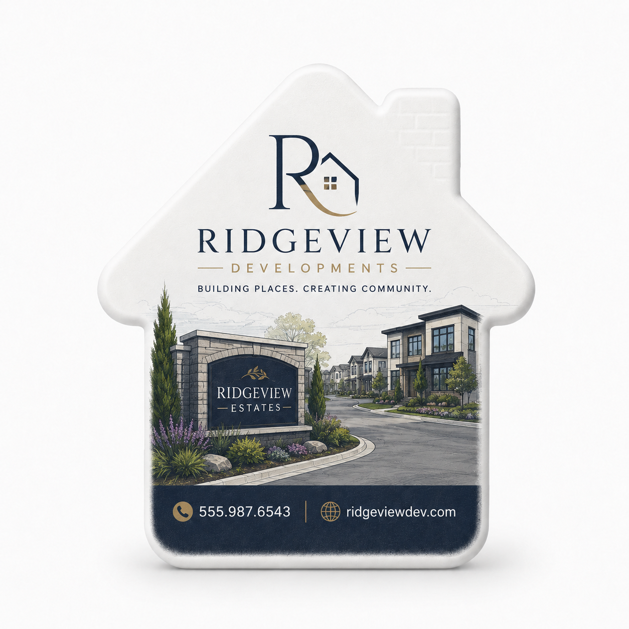 Custom Property Developer Bottle Opener Magnets – main product view