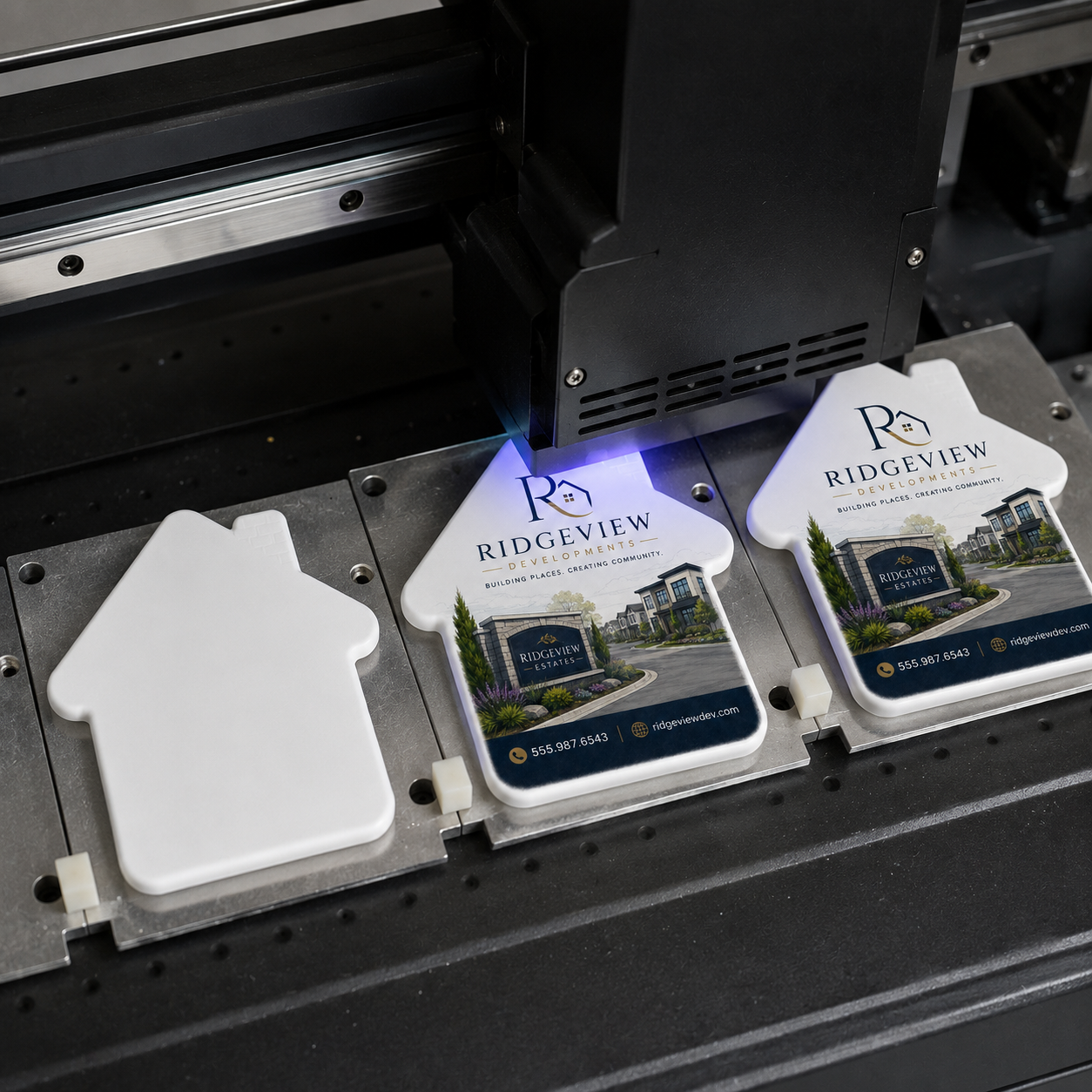 Custom Property Developer Bottle Opener Magnets – UV printing process