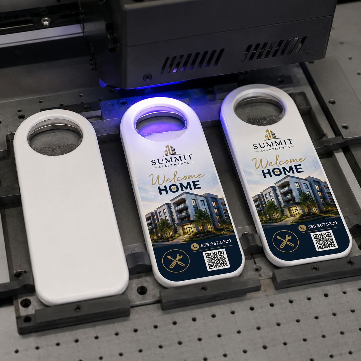 Apartment Move-In Bottle Opener Magnets – UV printing process