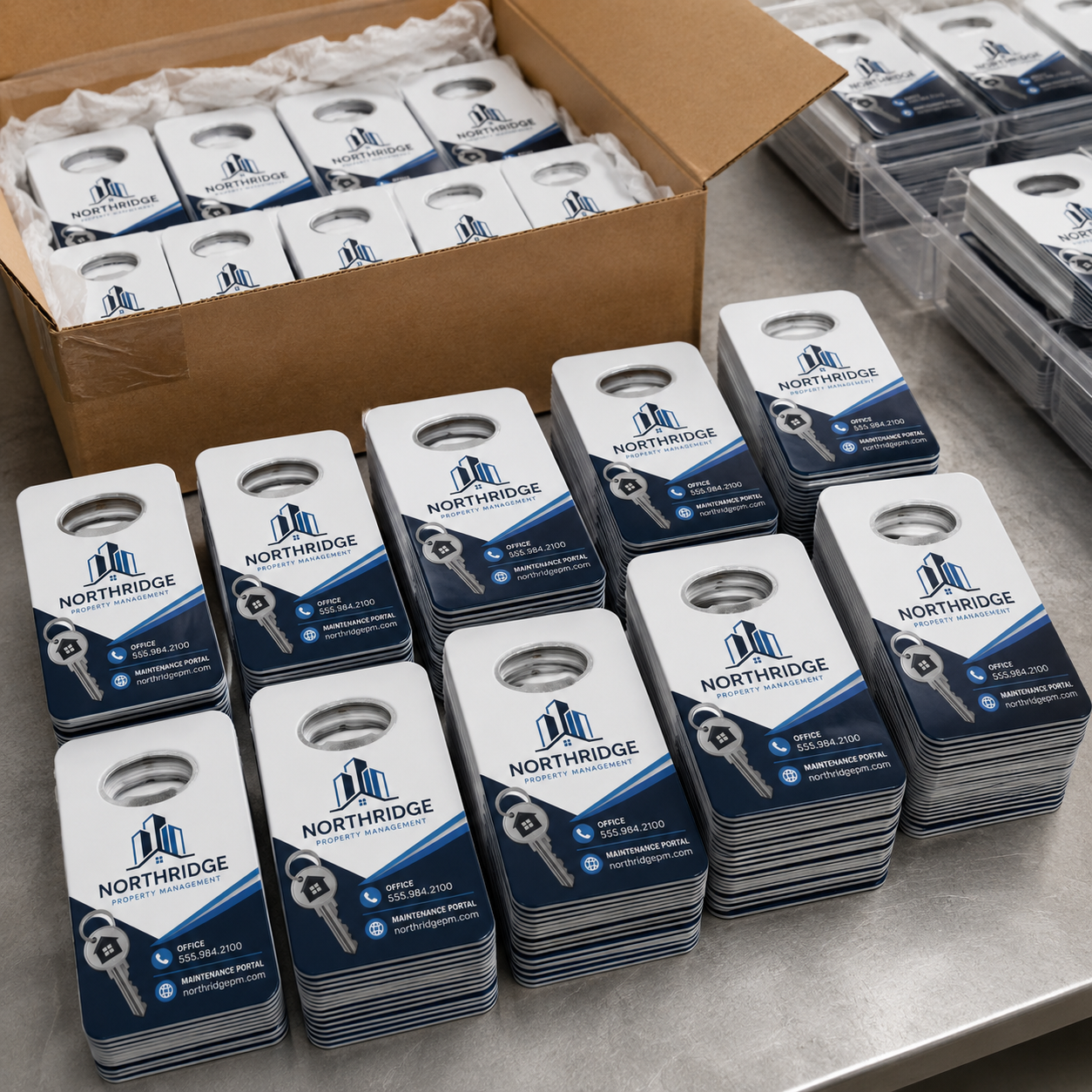 Property Management Bottle Opener Magnets – bulk order presentation