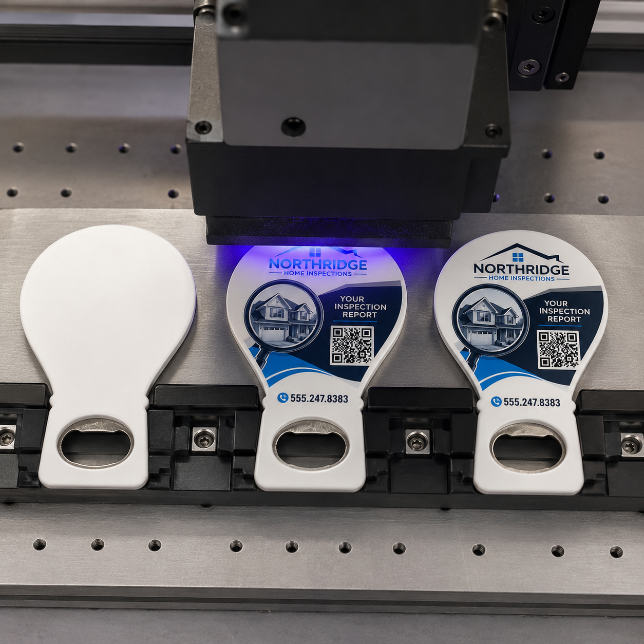 Home Inspector Bottle Opener Magnets – UV printing process