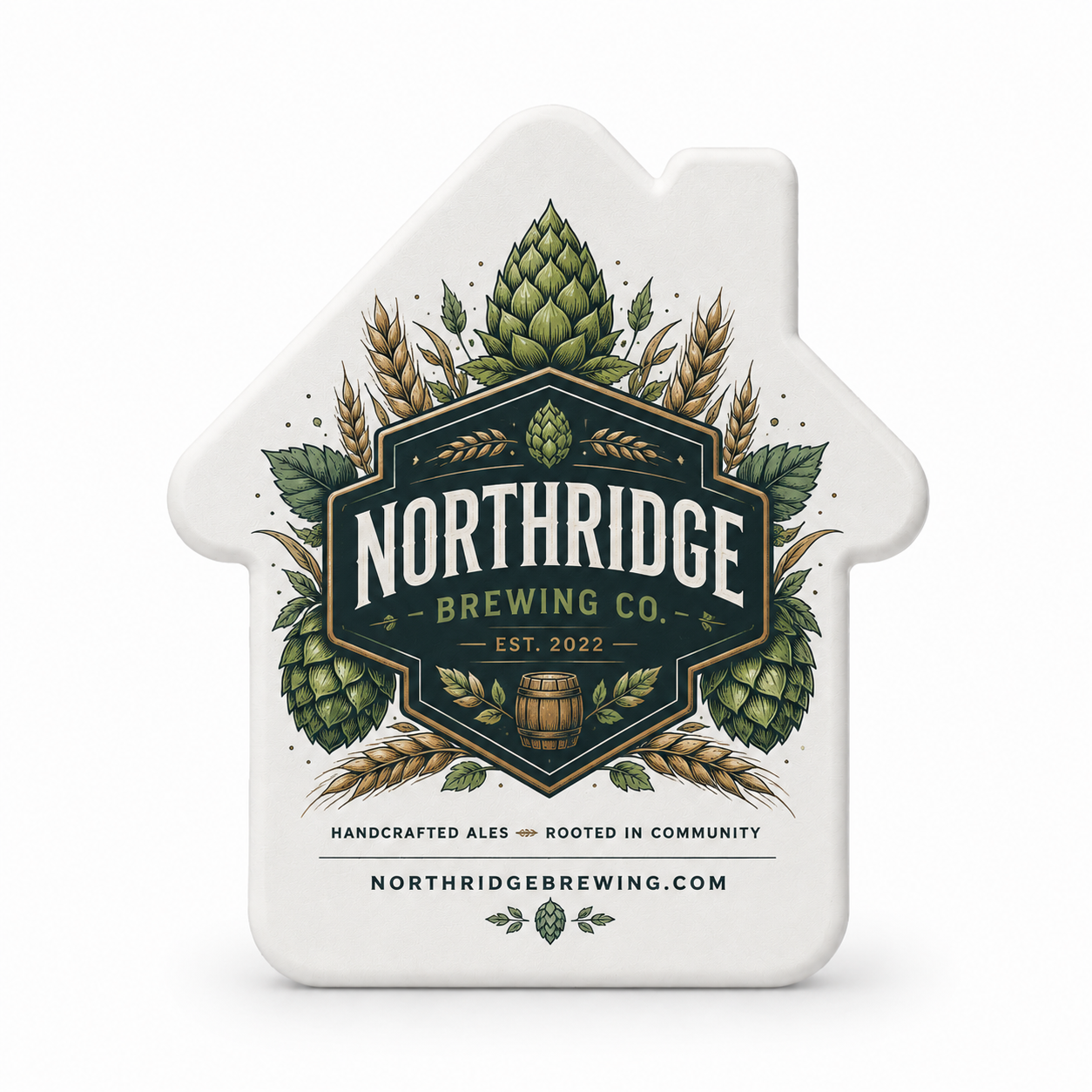 Custom Brewery Bottle Opener Magnets – main product view