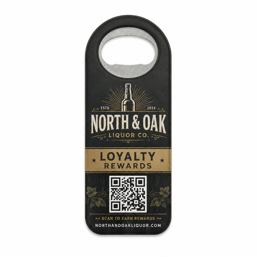 Liquor Store Bottle Opener Magnets – main product view
