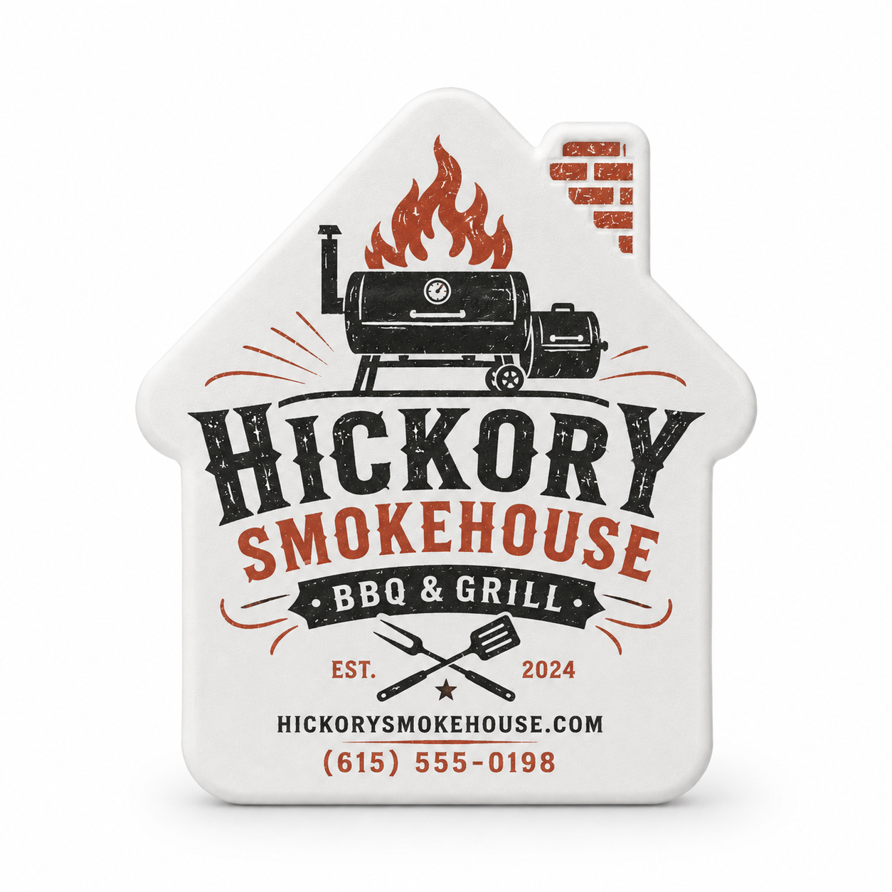 BBQ Restaurant Promotional Bottle Opener Magnets – main product view