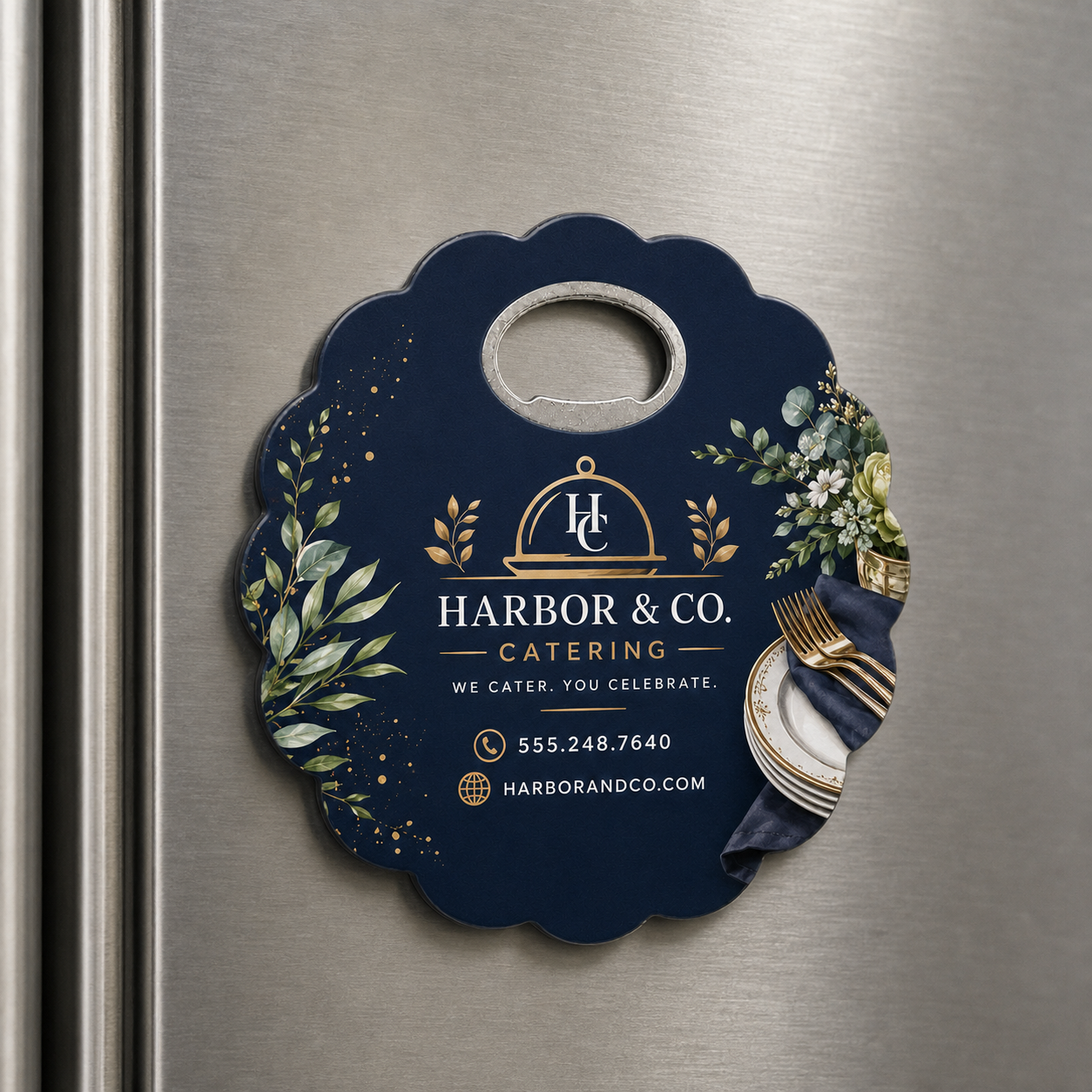 Catering Bottle Opener Magnets – magnetic use on a metal surface