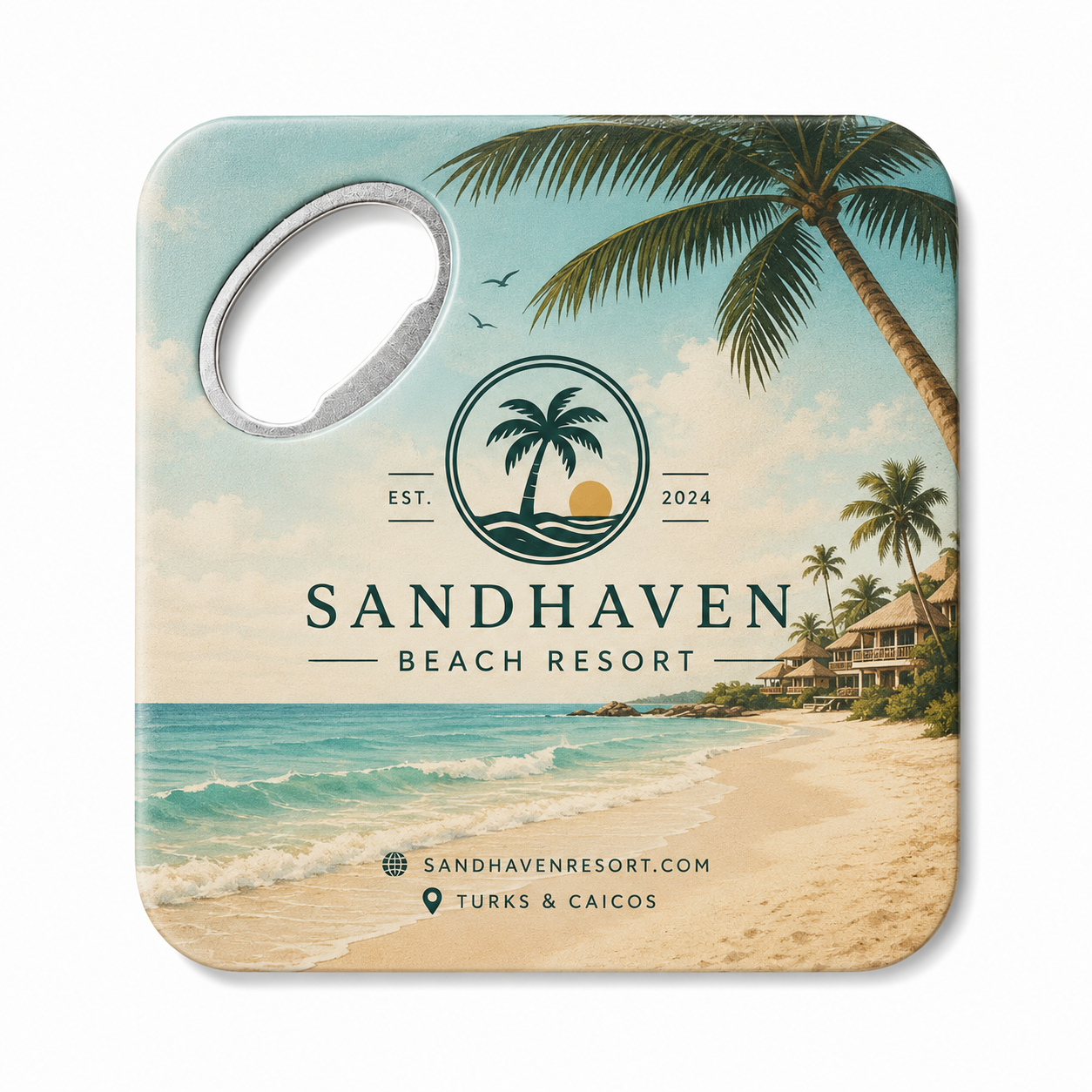 Resort Bottle Opener Magnets – main product view