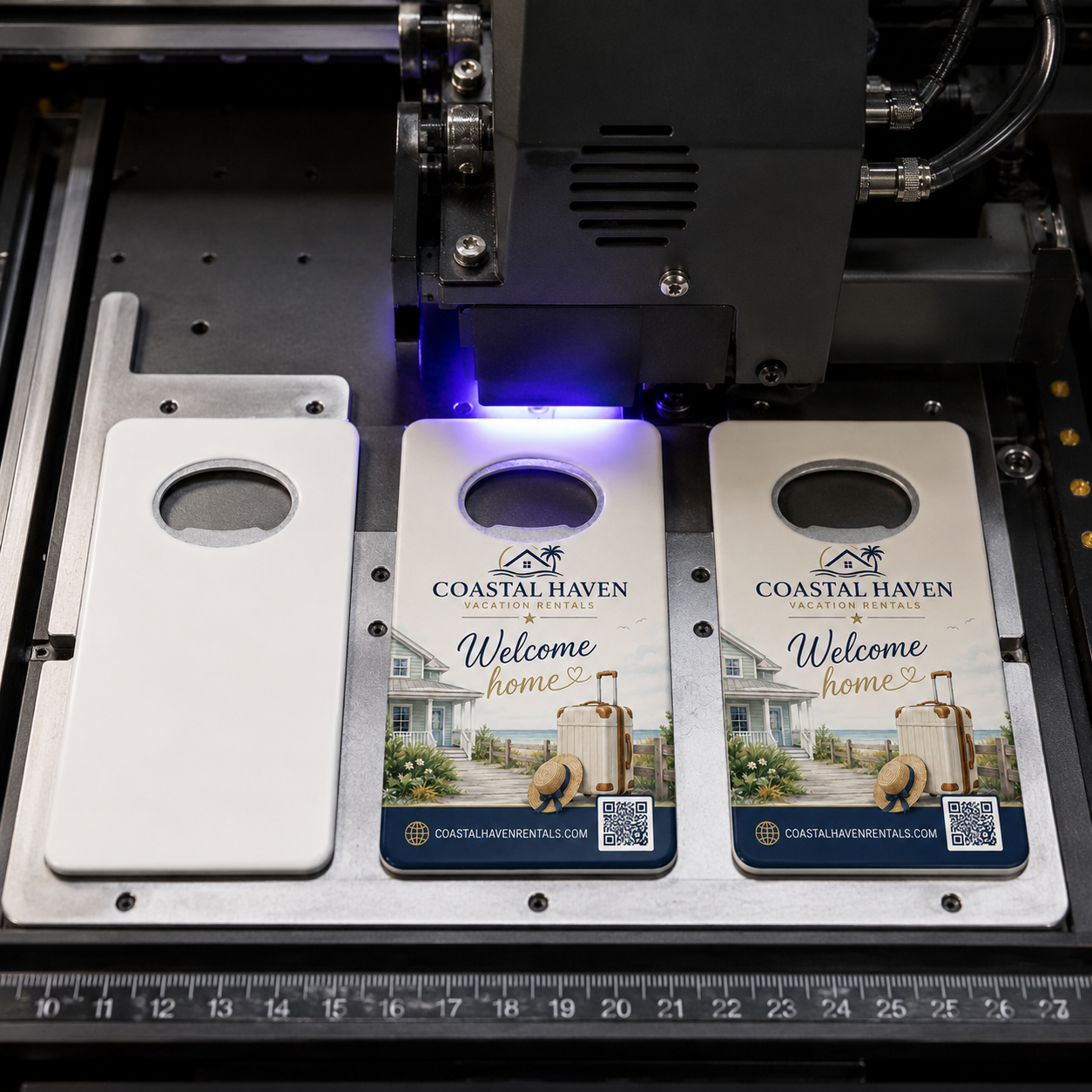 Vacation Rental Welcome Bottle Opener Magnets – UV printing process