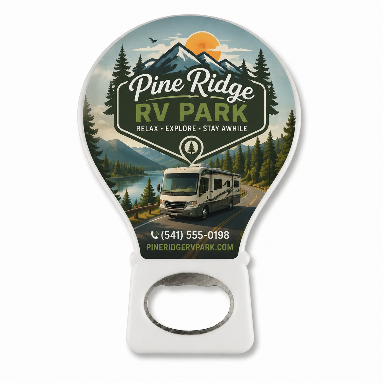 RV Park Bottle Opener Magnets – main product view