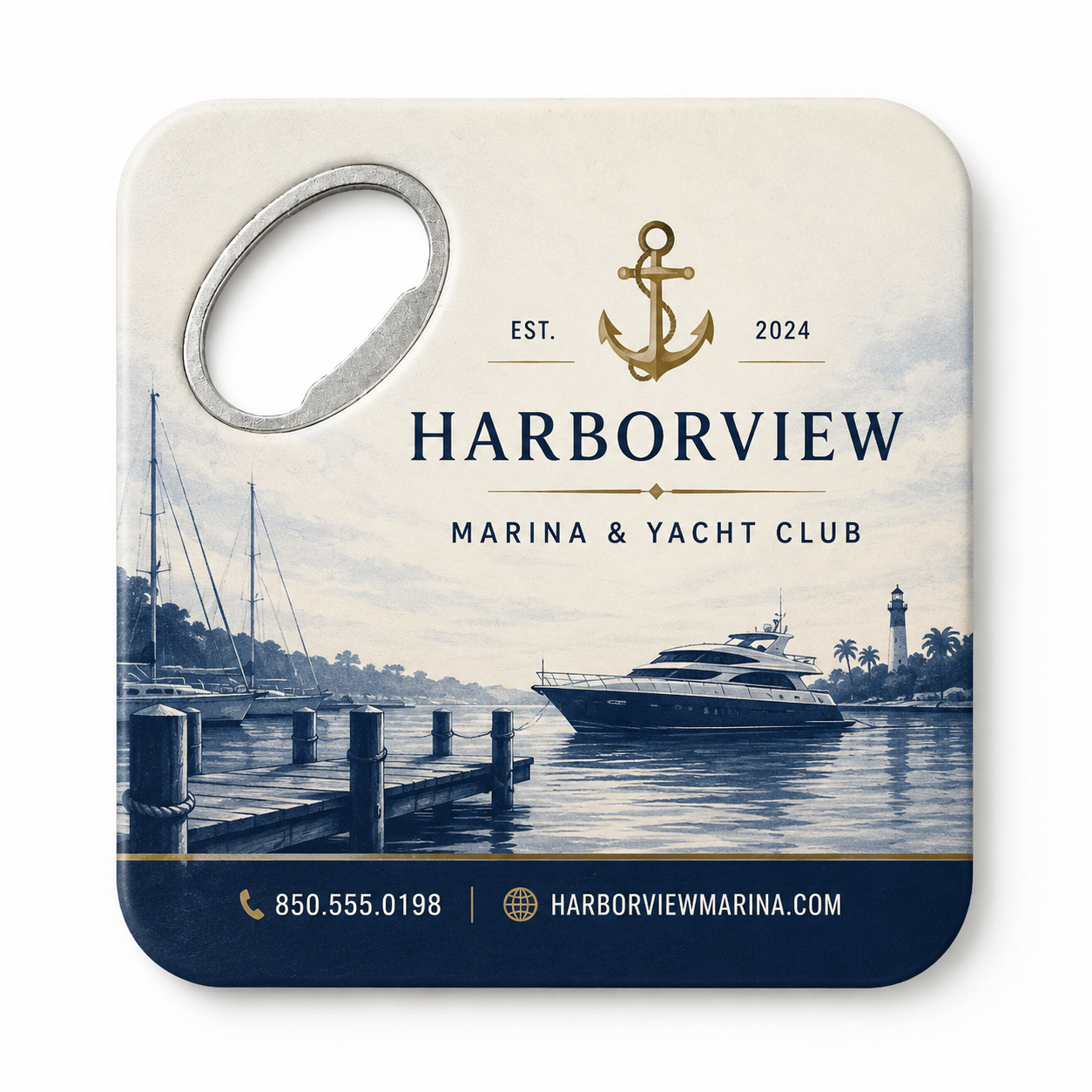 Marina Bottle Opener Magnets – main product view