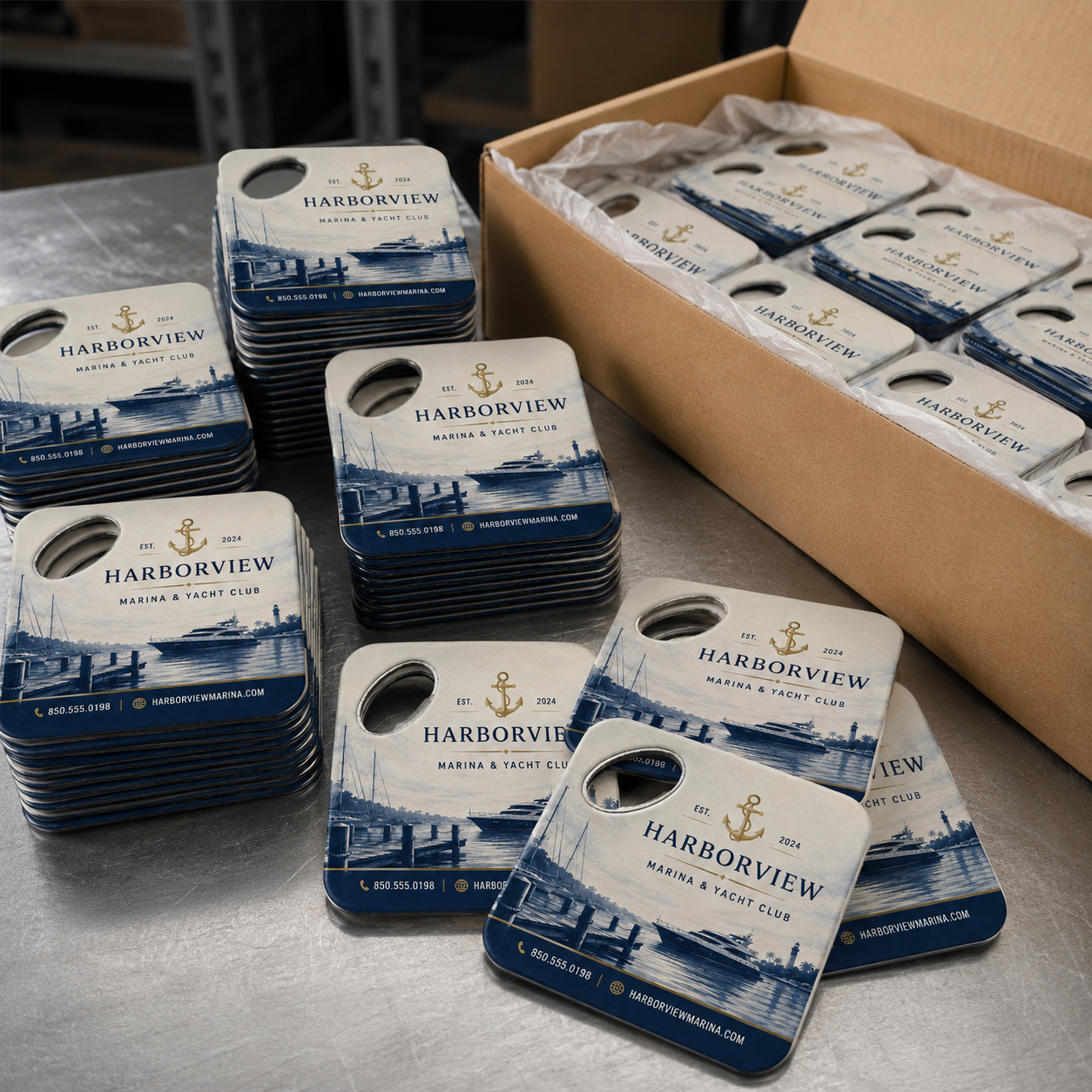 Marina Bottle Opener Magnets – bulk order presentation