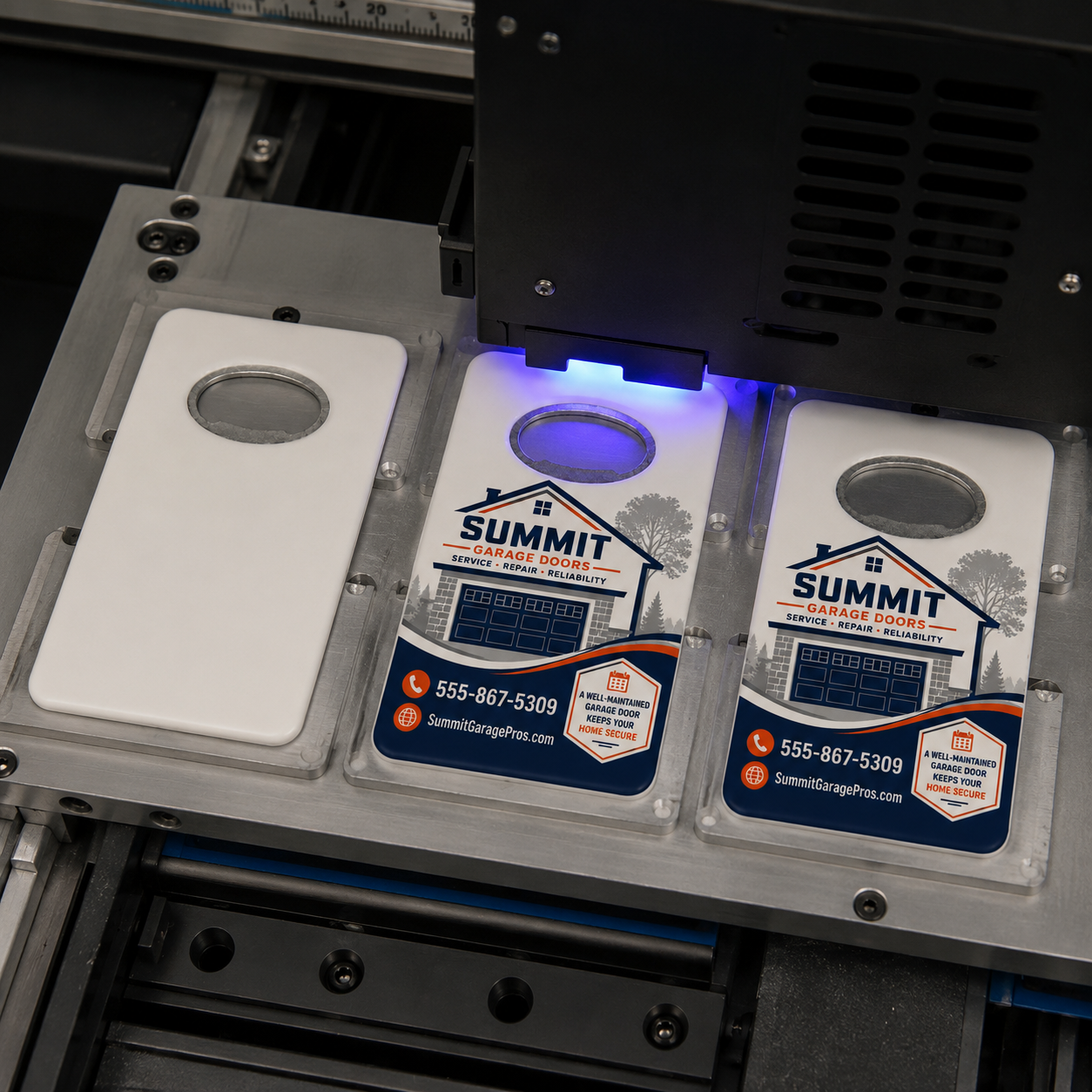 Garage Door Bottle Opener Magnets – UV printing process