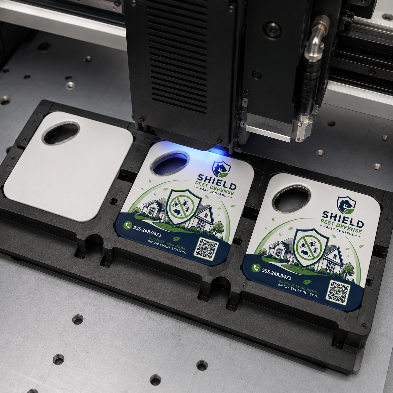 Pest Control Bottle Opener Magnets – UV printing process