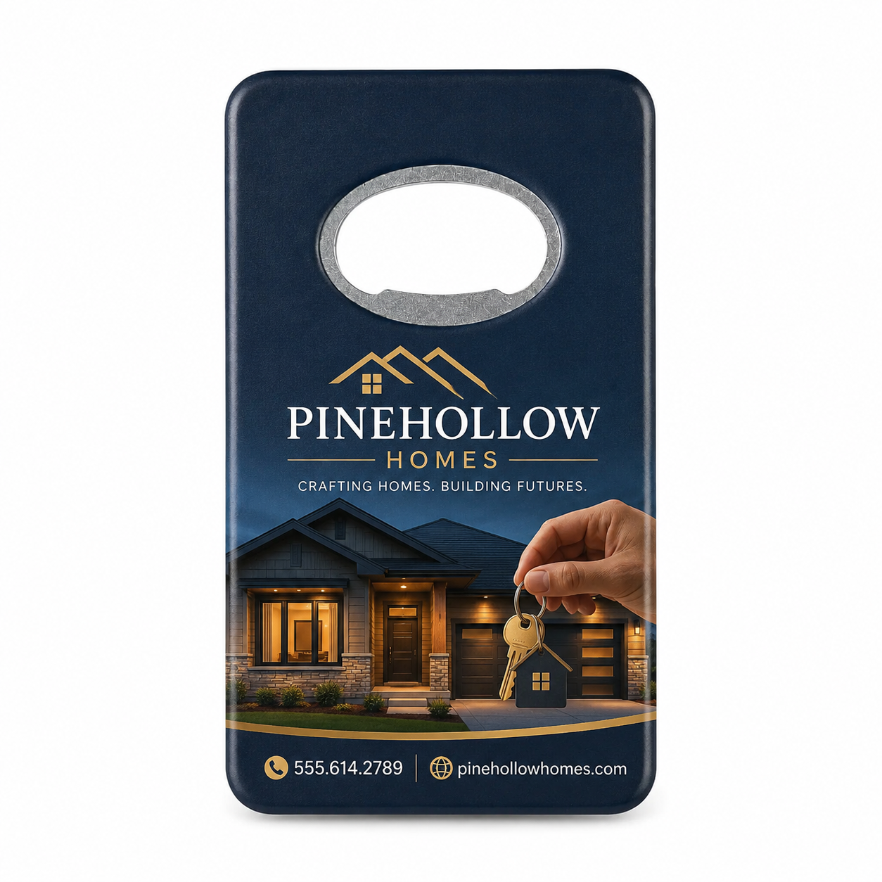 Home Builder Bottle Opener Magnets – main product view