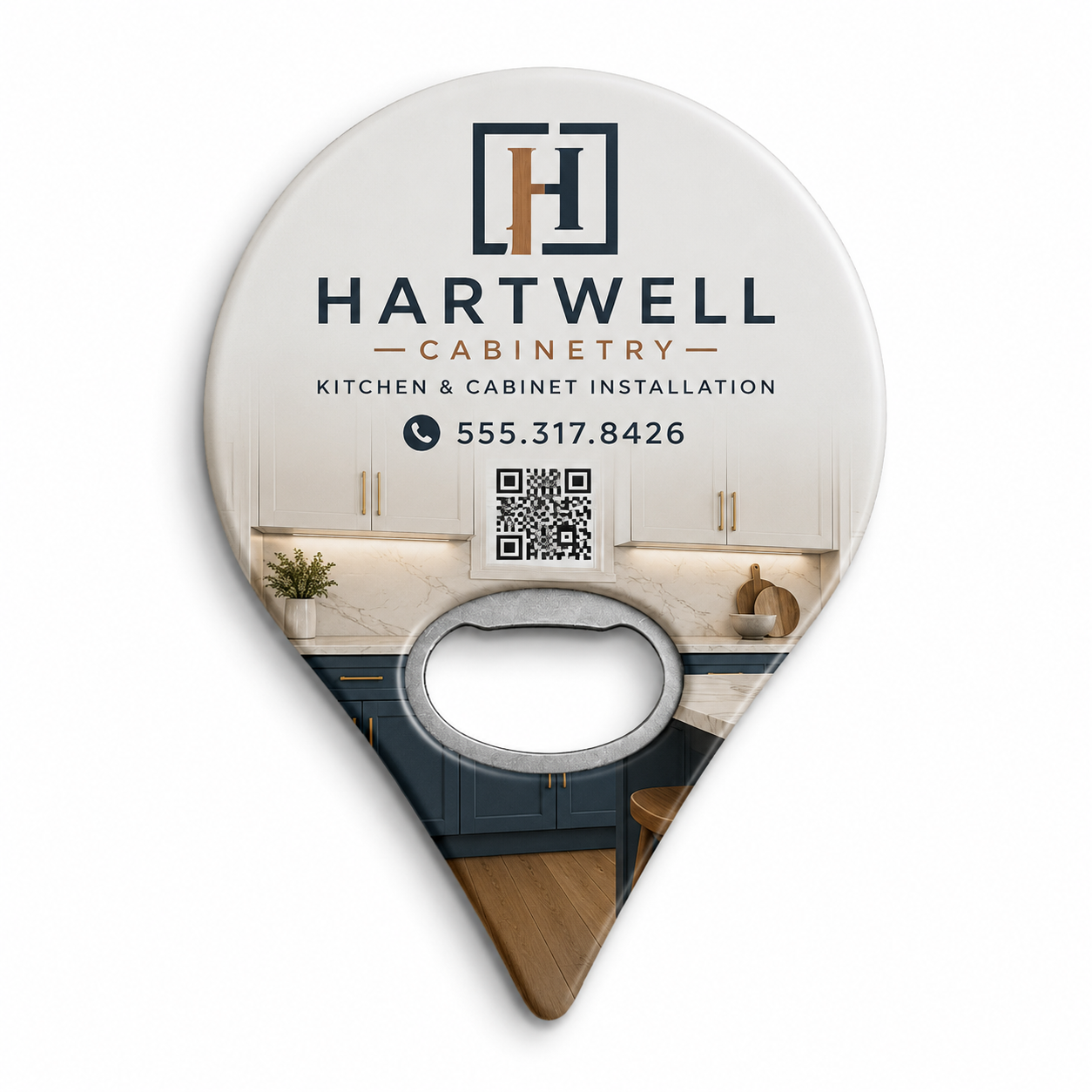 Kitchen Contractor Bottle Opener Magnets – main product view