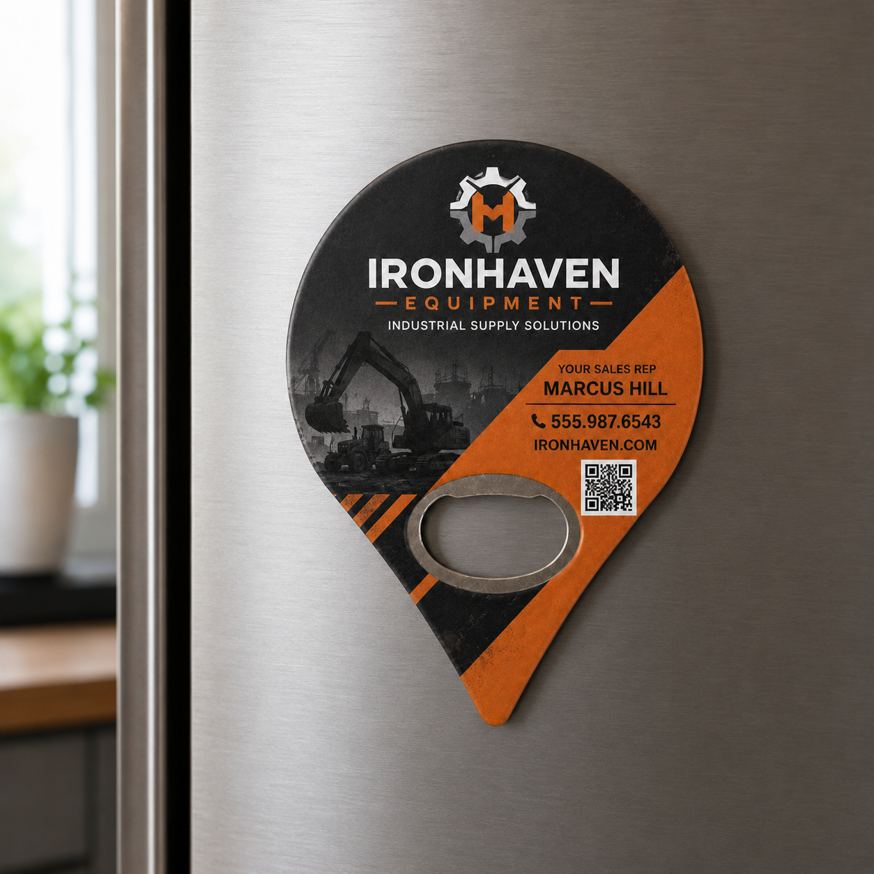 Industrial Supplier Bottle Opener Magnets – magnetic use on a metal surface