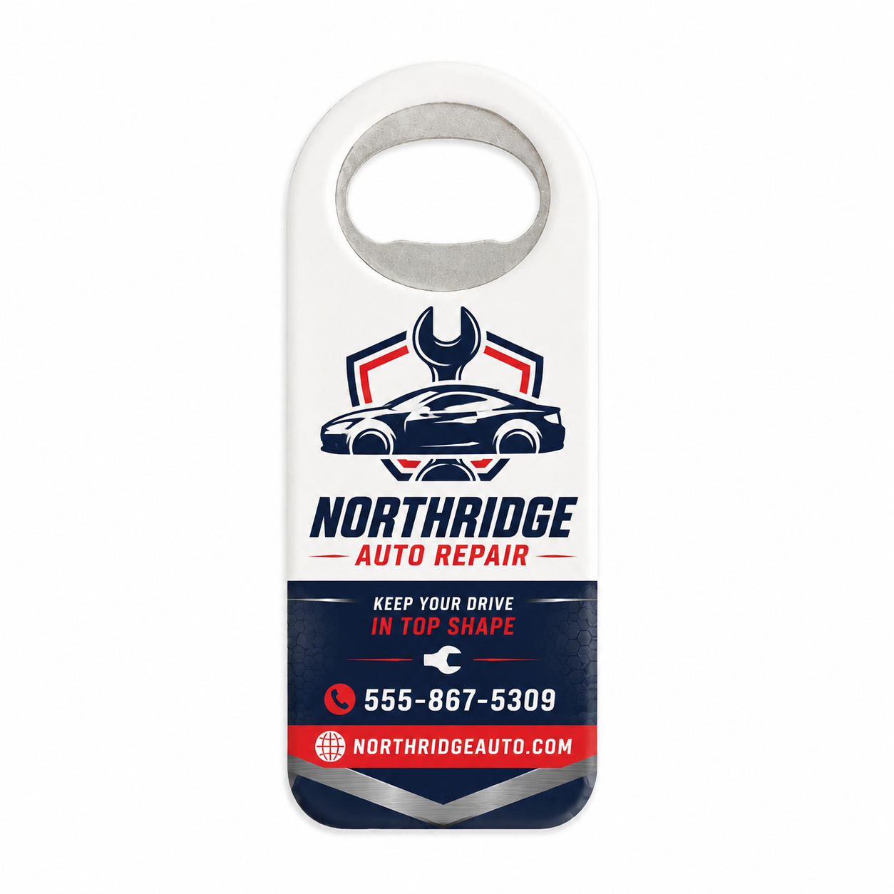 Auto Repair Bottle Opener Magnets – main product view