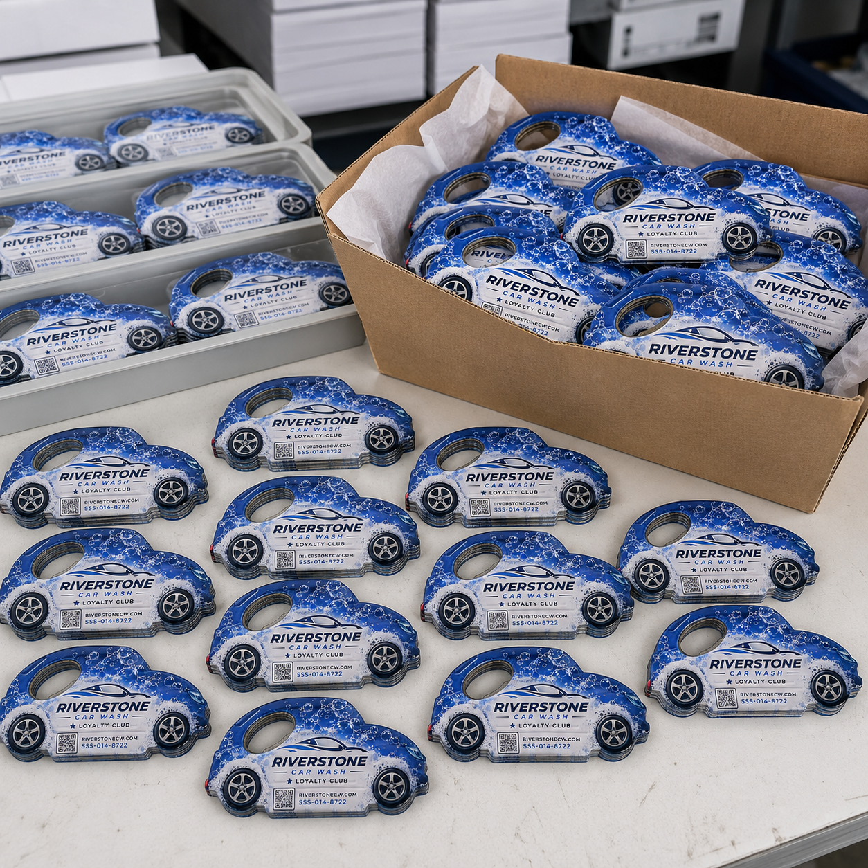 Car Wash Bottle Opener Magnets – bulk order presentation