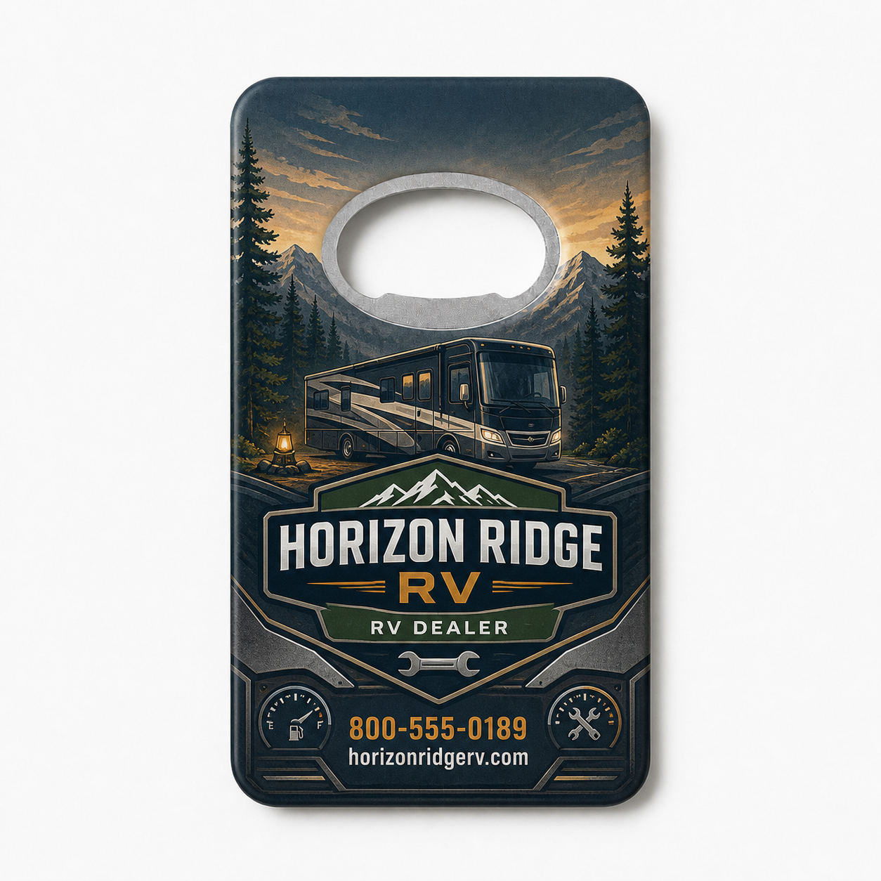 RV Dealer Bottle Opener Magnets – main product view
