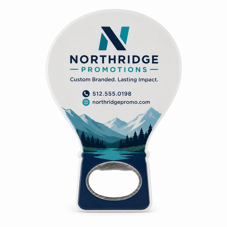 Wholesale Custom Logo Bottle Opener Magnets – main product view
