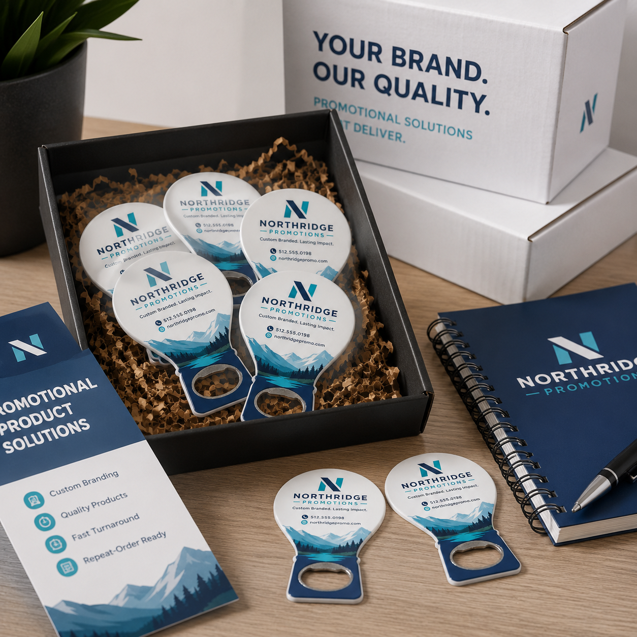 Wholesale Custom Logo Bottle Opener Magnets – promotional use scene