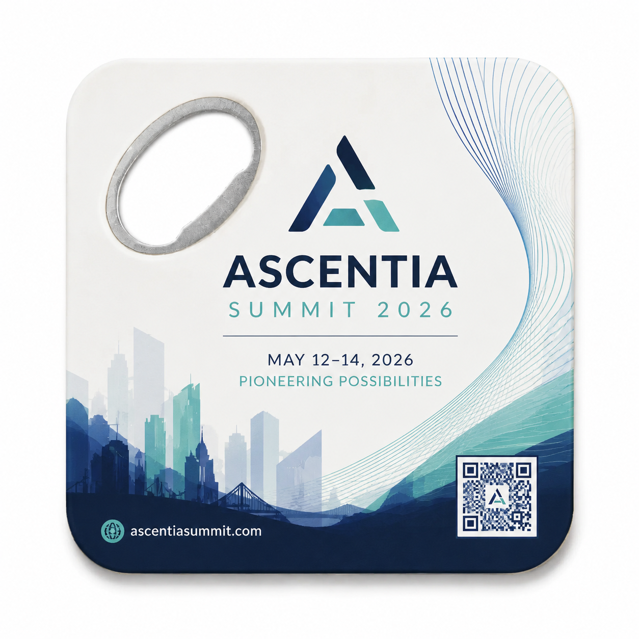 Conference Bottle Opener Magnets – main product view