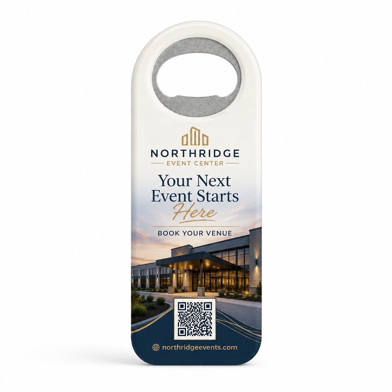 Event Venue Bottle Opener Magnets – main product view
