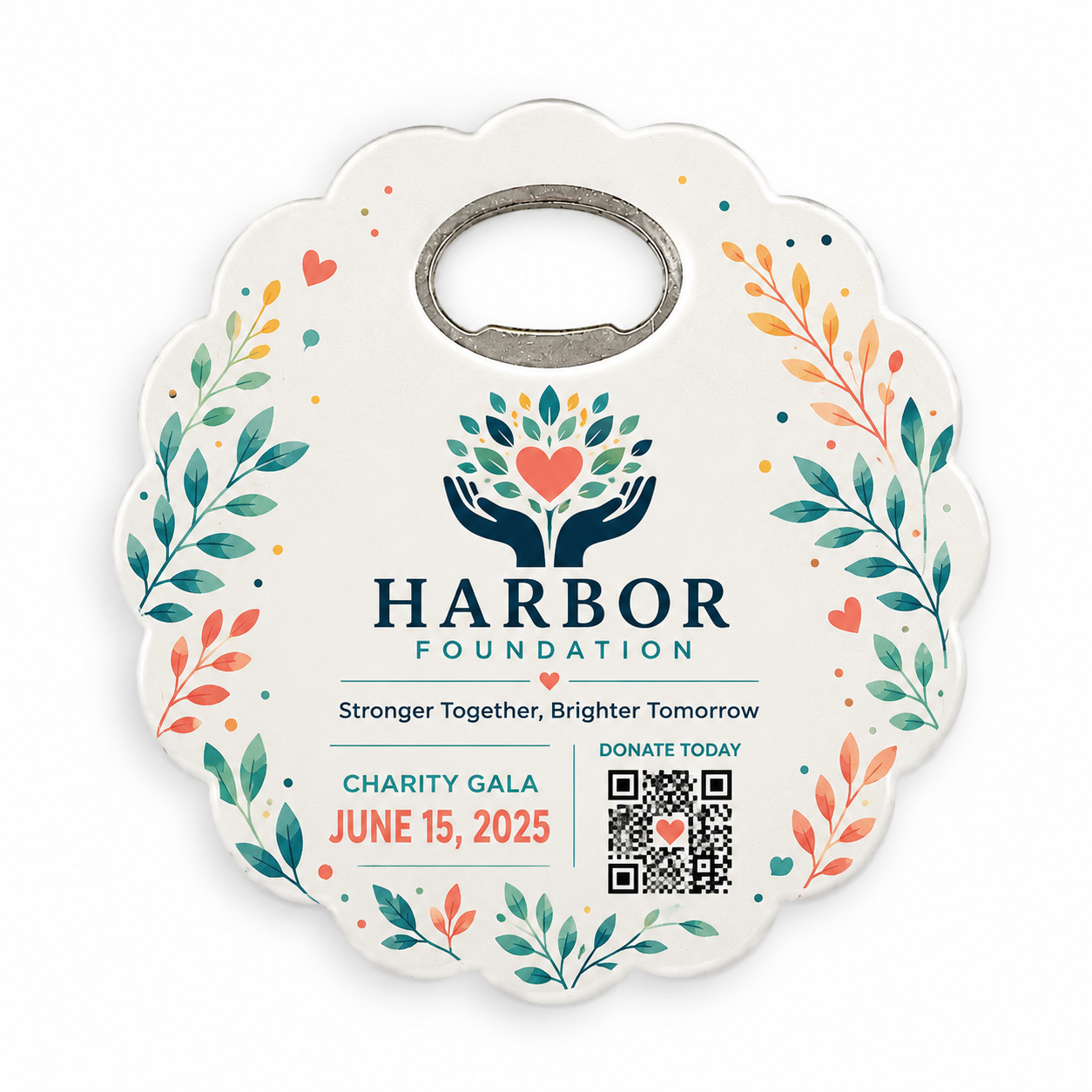 Fundraiser Bottle Opener Magnets – main product view