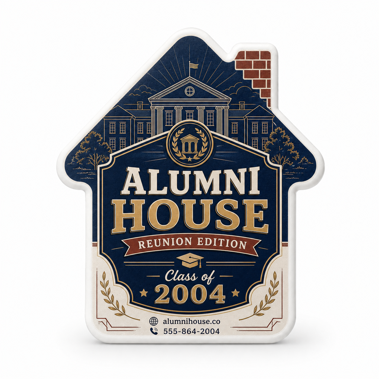 Alumni Reunion Bottle Opener Magnets – main product view