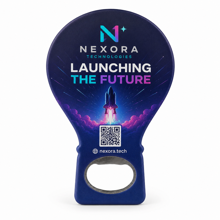 Product Launch Bottle Opener Magnets – main product view