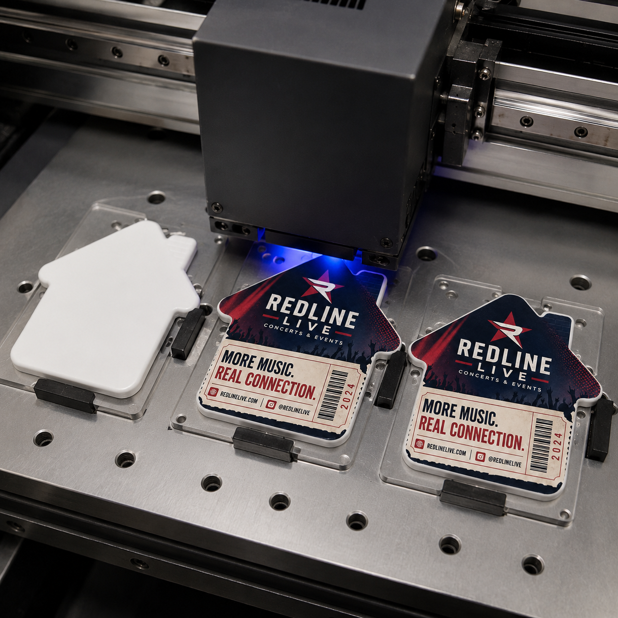 Concert Promoter Bottle Opener Magnets – UV printing process