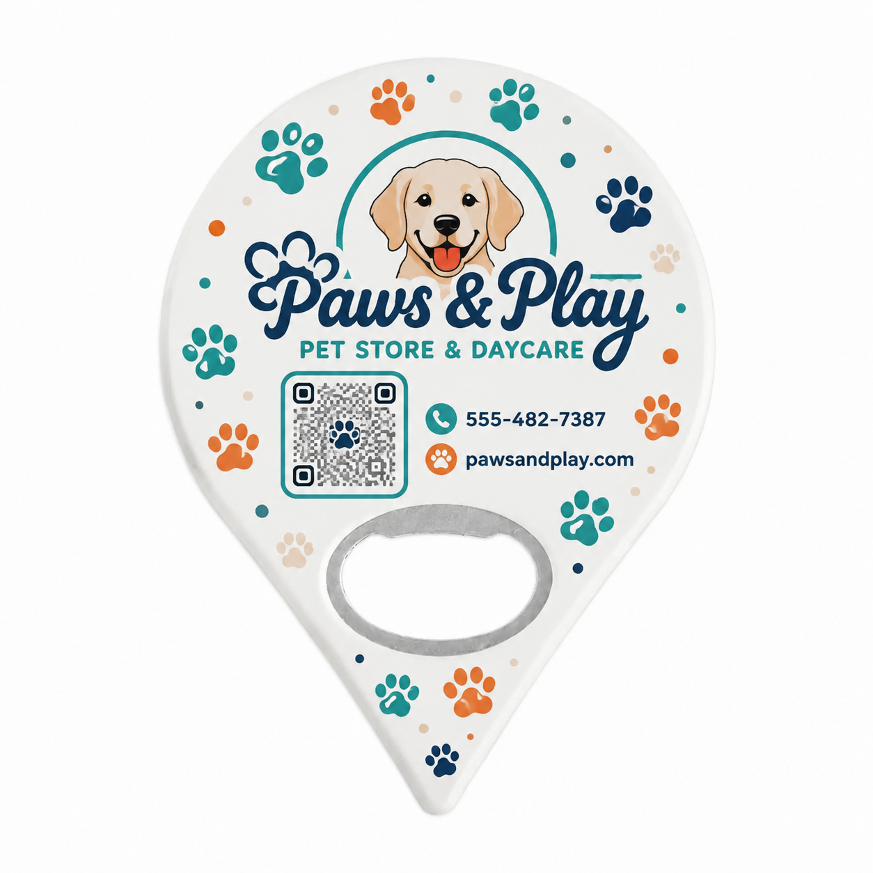 Pet Business Bottle Opener Magnets – main product view