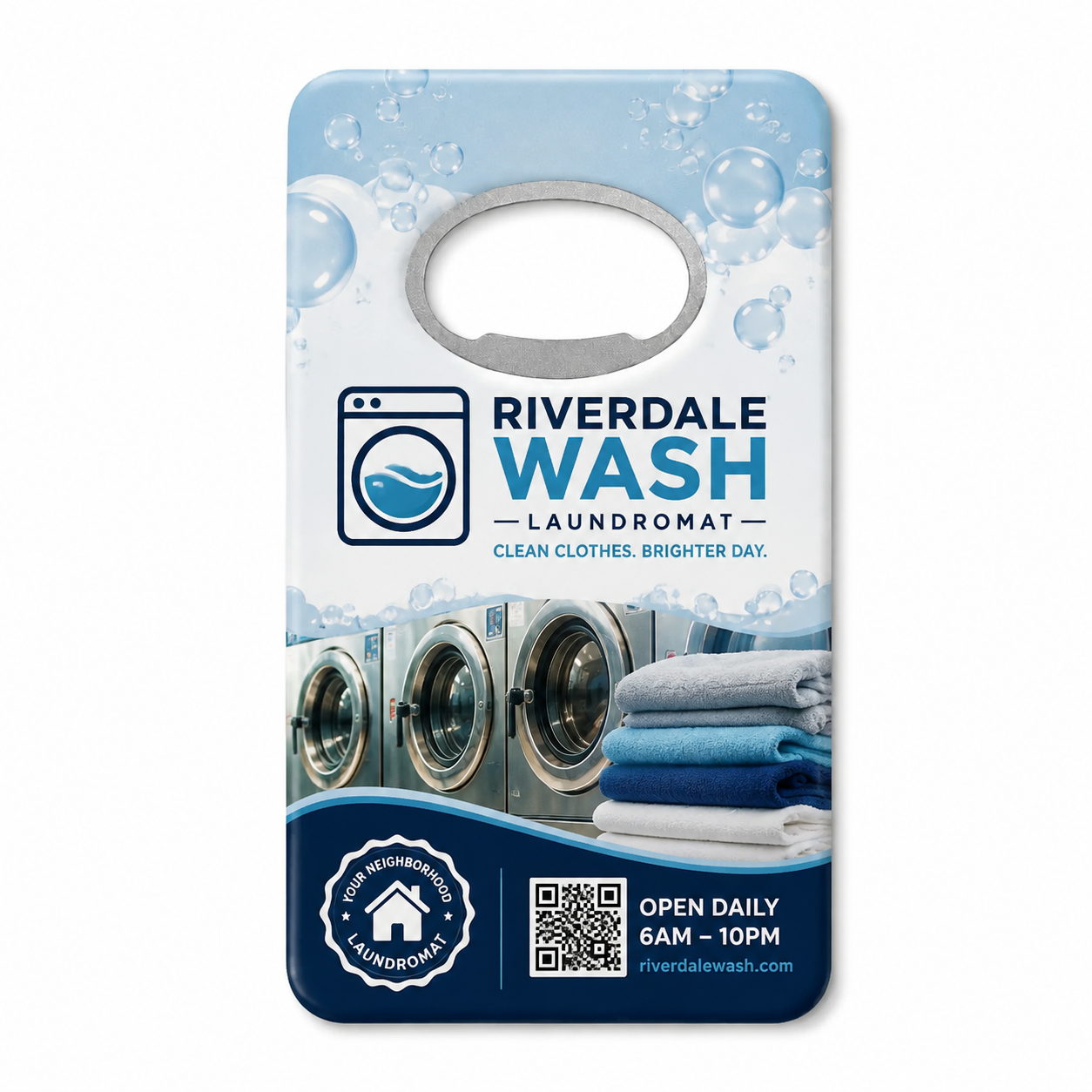 Laundromat Bottle Opener Magnets – main product view