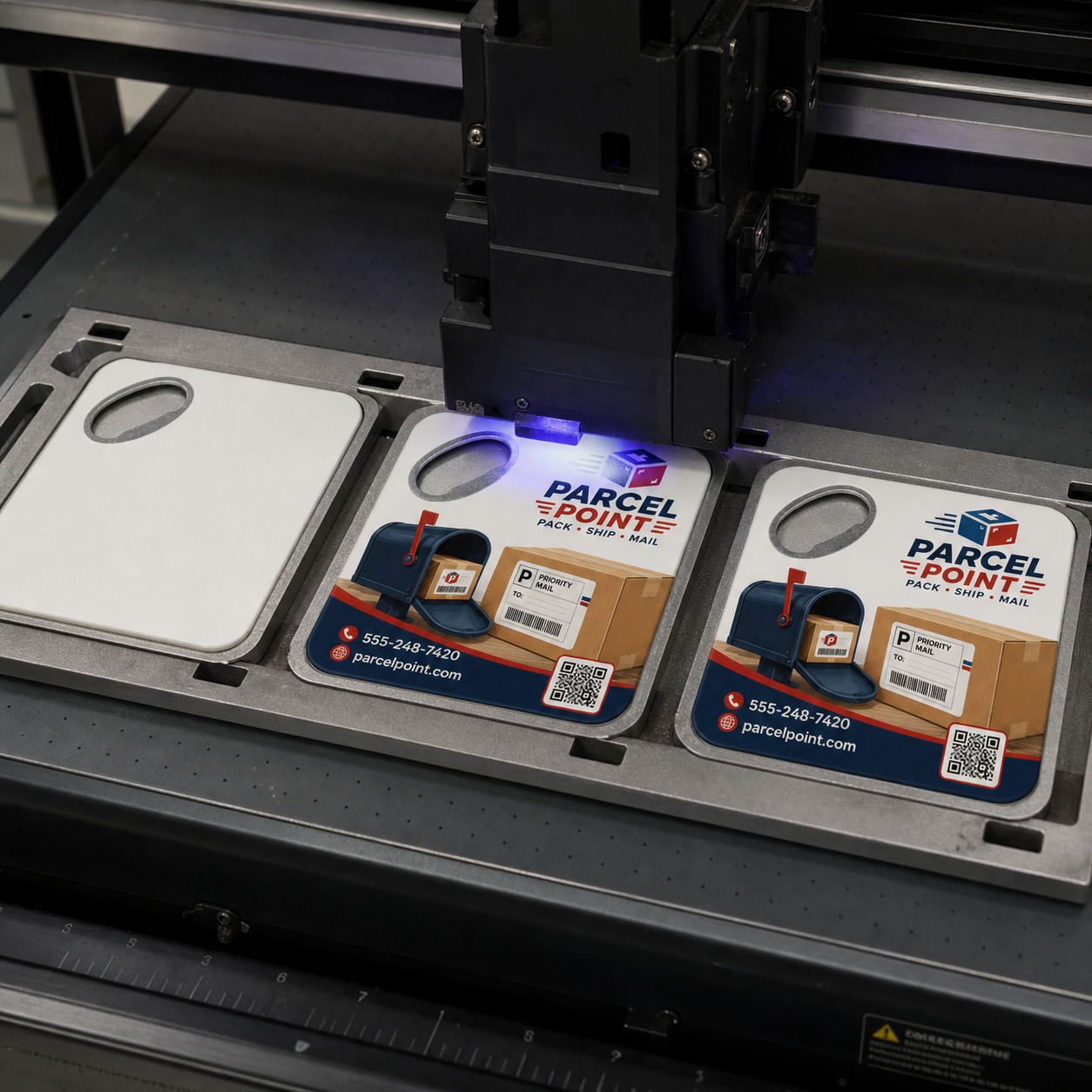 Pack & Ship Bottle Opener Magnets – UV printing process