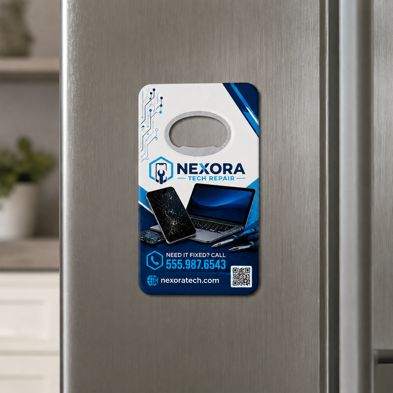 Electronics Repair Bottle Opener Magnets – magnetic use on a metal surface