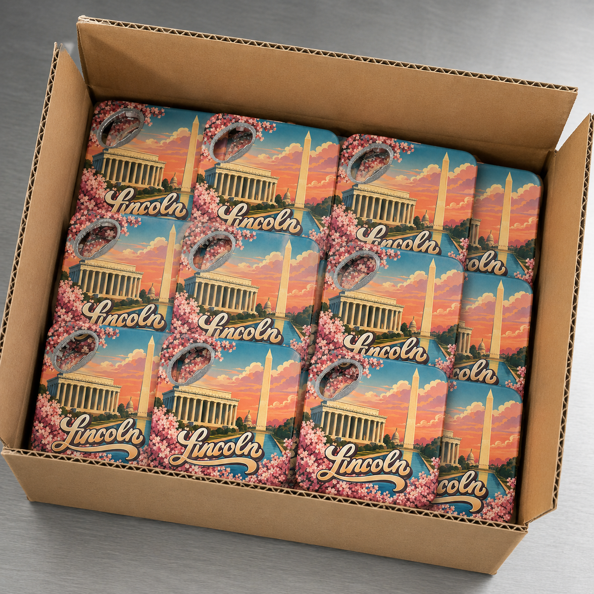 Wholesale bulk order of Washington DC souvenir bottle opener magnets