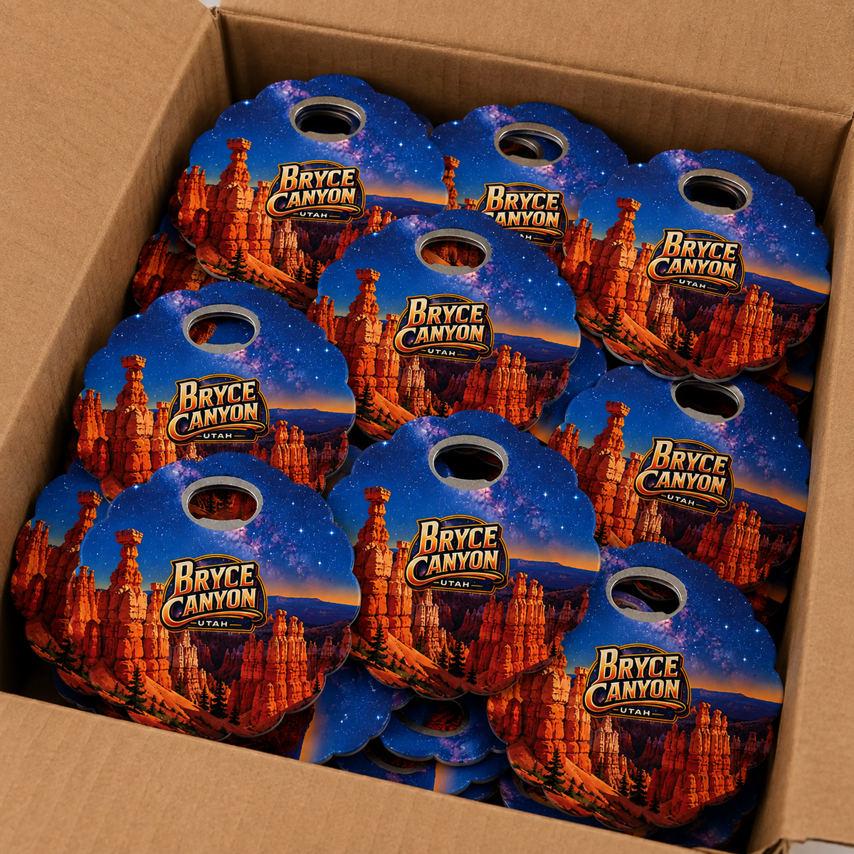 Wholesale bulk order of Bryce Canyon National Park souvenir bottle opener magnets